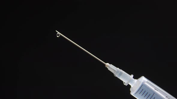 Syringe Needle Closeup