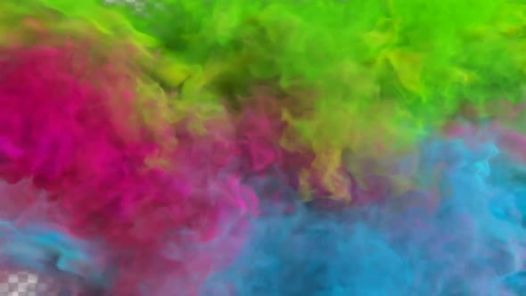 Colorful Smoke Transition 05 alt