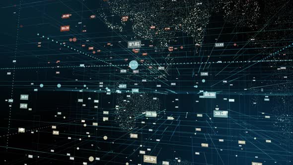 Digital Data Earth Money Supply