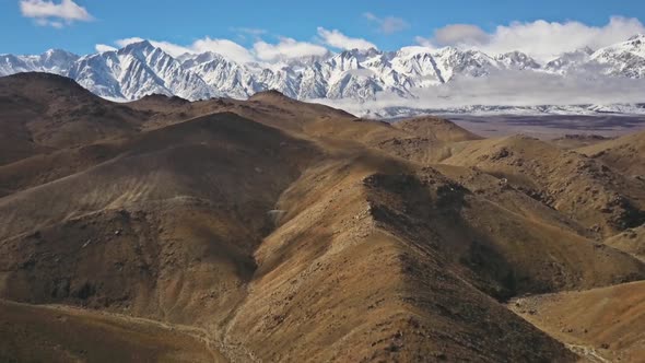 Desert Mountains Aerial