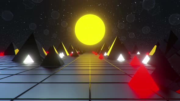 80s Night Vj 04 4k  alt