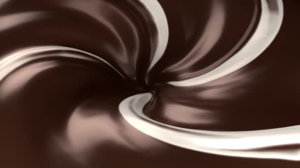 Swirl Blending Chocolate With Milk 001 