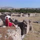 Lady in Roman City Ruins of Salona - VideoHive Item for Sale