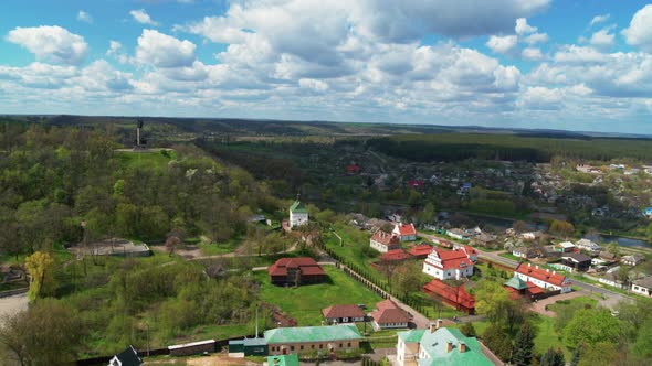 The Chygyryn City Ukraine Aerial View
