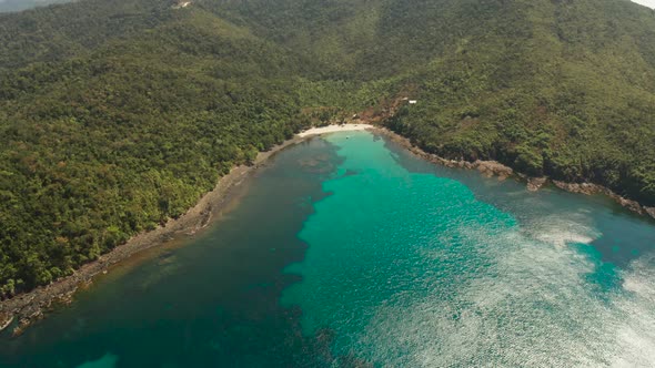 Tropical Island with Blue Lagoon alt