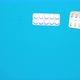 Stop Motion medical pills moves on blue background. - VideoHive Item for Sale