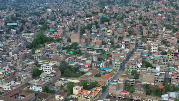 Aerial View Ayacucho Peru