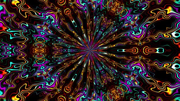 colorful neon pattern art backgroud