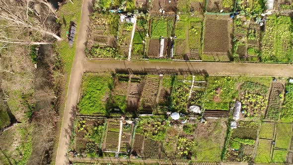 Flying over Farmers Fields