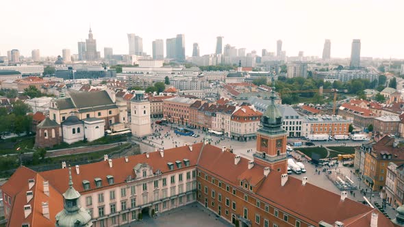 Aerial View of Warsaw