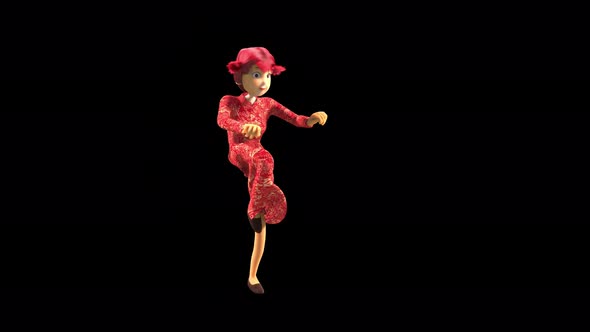 34 Chinese Girl Dancing 4K