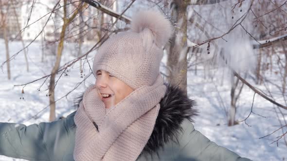 Child December Vacation Outdoor