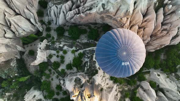 The Cappadocia region of Turkey is the most popular location in the world for hot air ballooning.