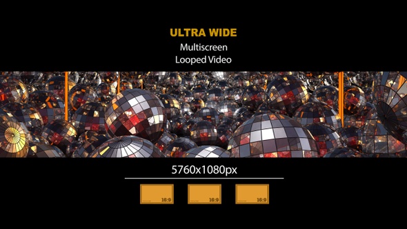 Ultra Wide HD Mirror Balls 01 