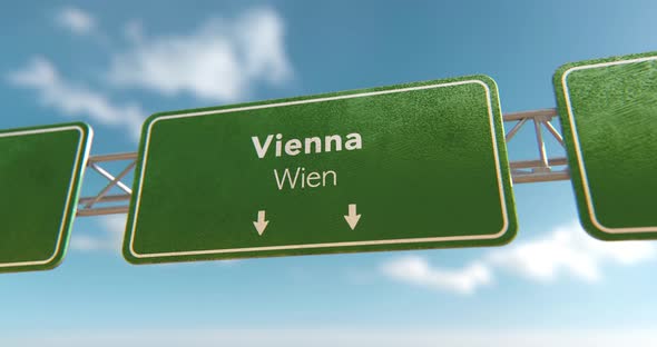 Vienna Sign - 4K