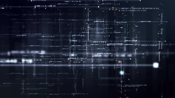 Cryptocurrency Blockchain Matrix Simulation 05