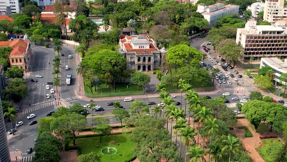 Downtown Belo Horizonte Minas Gerais Brazil. Landmark of city.