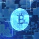Bitcoin Blockchain Technology Background - VideoHive Item for Sale