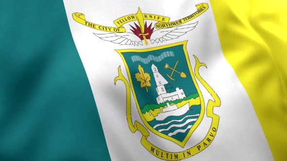 Yellowknife City Flag (Canada)