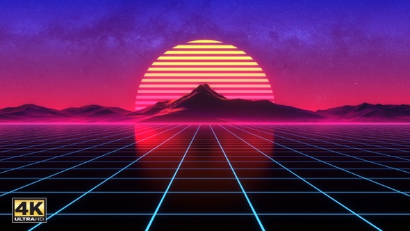 Synthwave Sunset