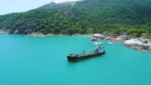 Paradise Island Beach Nature Scenery Aerial View