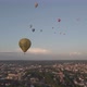 Baloons Over The Cityscape And River 4 K 60fps - VideoHive Item for Sale