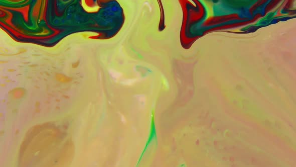 Abstract Colorful Paint Ink  alt