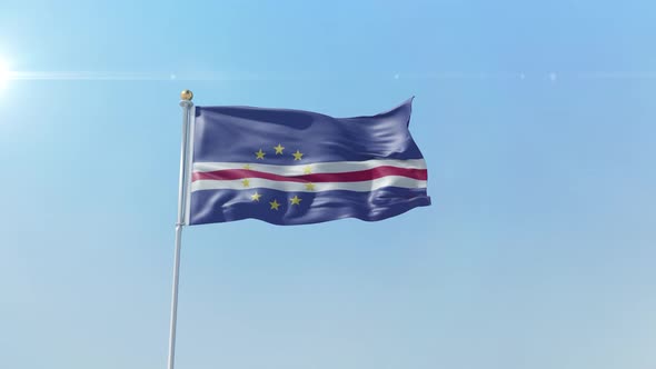 Cape Verde  Flag 