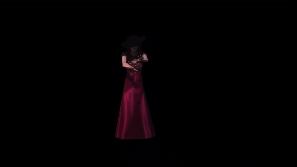 Mystic Woman Dance 5 – Halloween Concept