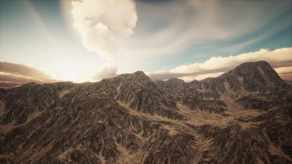 Mountain Landscape in High Altitude alt