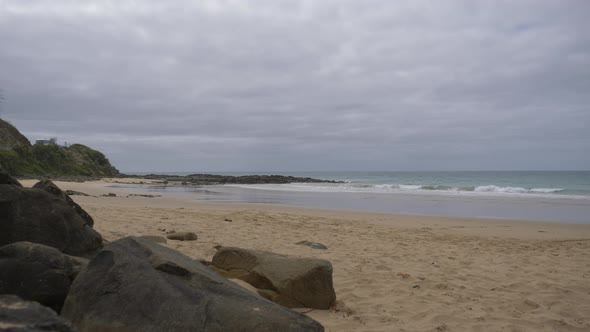 View Of Rocky Beach On Phillip Island, Australia