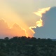 8K Sunset Behind The Clouds In The Bush - VideoHive Item for Sale