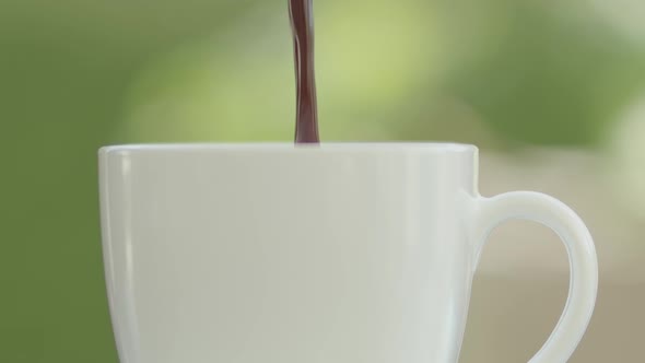White Mug and Coffee
