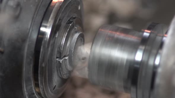 Lathe Machine Slowmotion