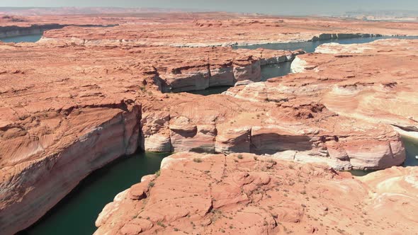 Aerial View of the Colorado River 