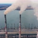 Industry Power Plant Pipe City Factory Chimney Ecology Smoke - VideoHive Item for Sale