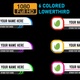 Lowerthird 6 colors - VideoHive Item for Sale