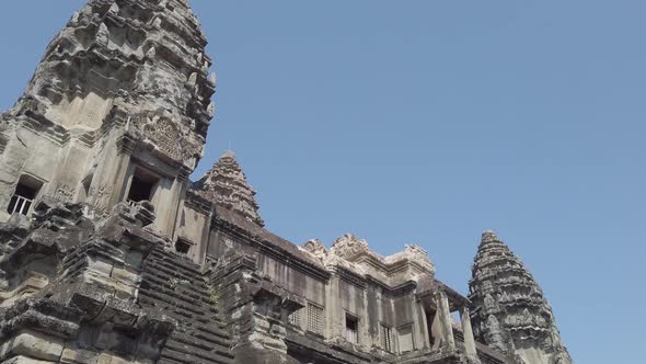 Angkor Wat temple ruins in Siem Reap, Cambodia