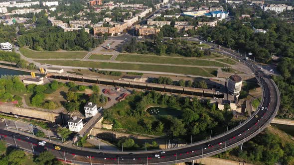 City Traffic in Zaporozhye