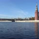 View of the Moscow River the Kremlin - VideoHive Item for Sale