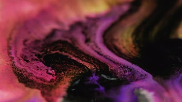 Paint Mix Texture Floating Ink Pink Purple Black alt