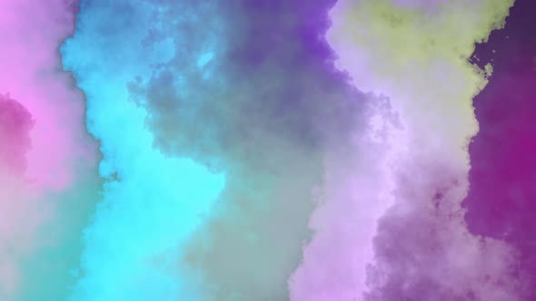 Beautiful Smoky Or Watercolor Gradient Abstract Background