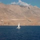Sailing Boat In Blue Sea - VideoHive Item for Sale