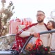 Married Couple at Christmas Photo Shoot - VideoHive Item for Sale