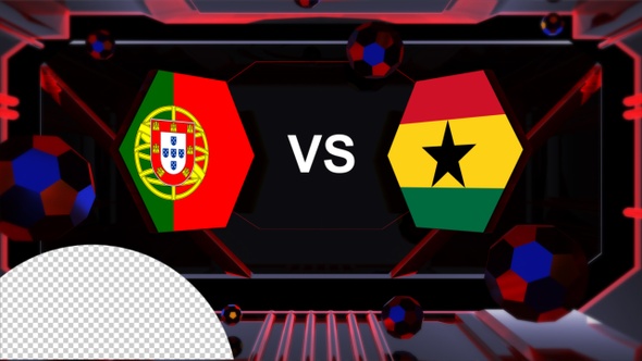 Portugal Vs Ghana Football World Cup Qatar 2022 Vs Card Transitions