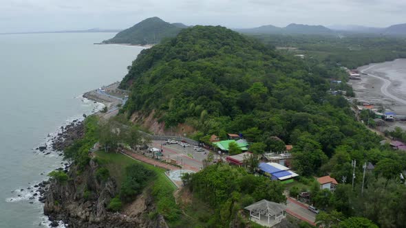 Noen Nangphaya Viewpoint in Rayong Thailand