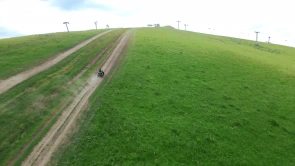 All Terrain Vehicle Attraction in Mountains