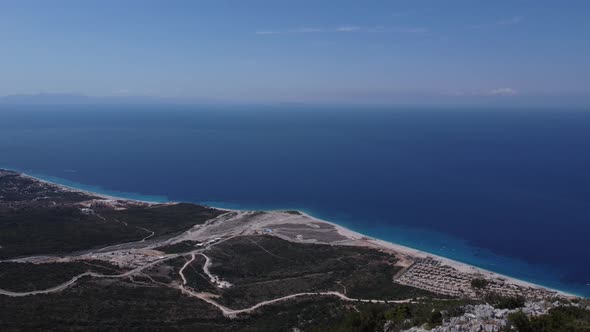 Road in the Mountains of Albania