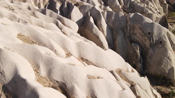 Cappadocia Landscape Aerial View. Turkey. Goreme National Park