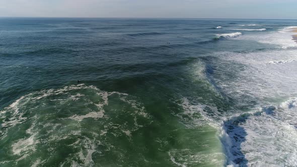 Famous Nazaré Surf Sea Waves